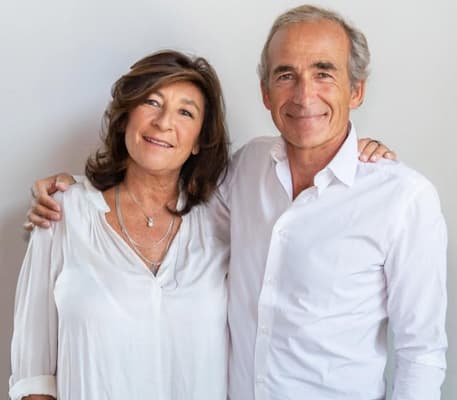Olivier Kretz and his wife